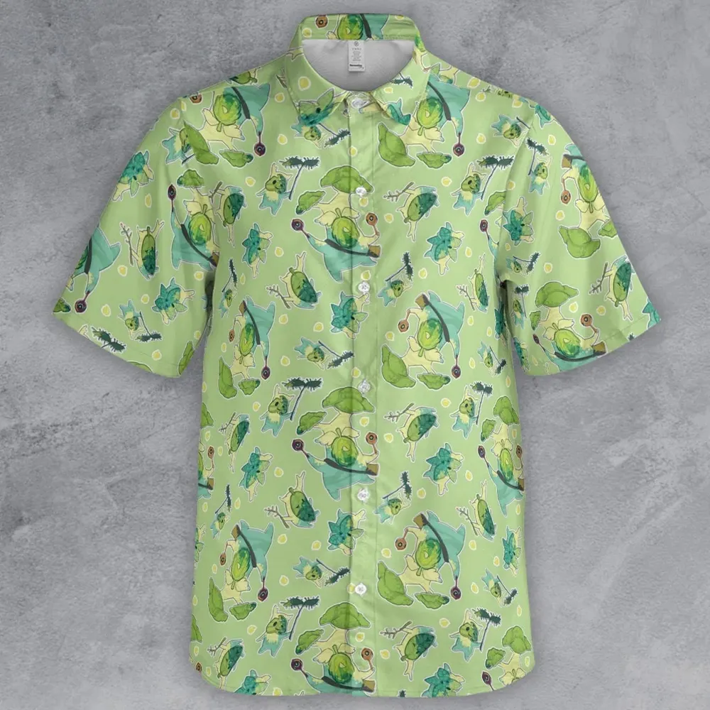Find The Korok The Legend of Zelda Button Down Shirt - 2