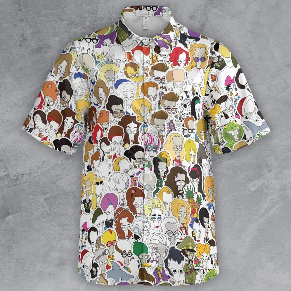 Roger the Alien American Dad Button Down Shirt - 2