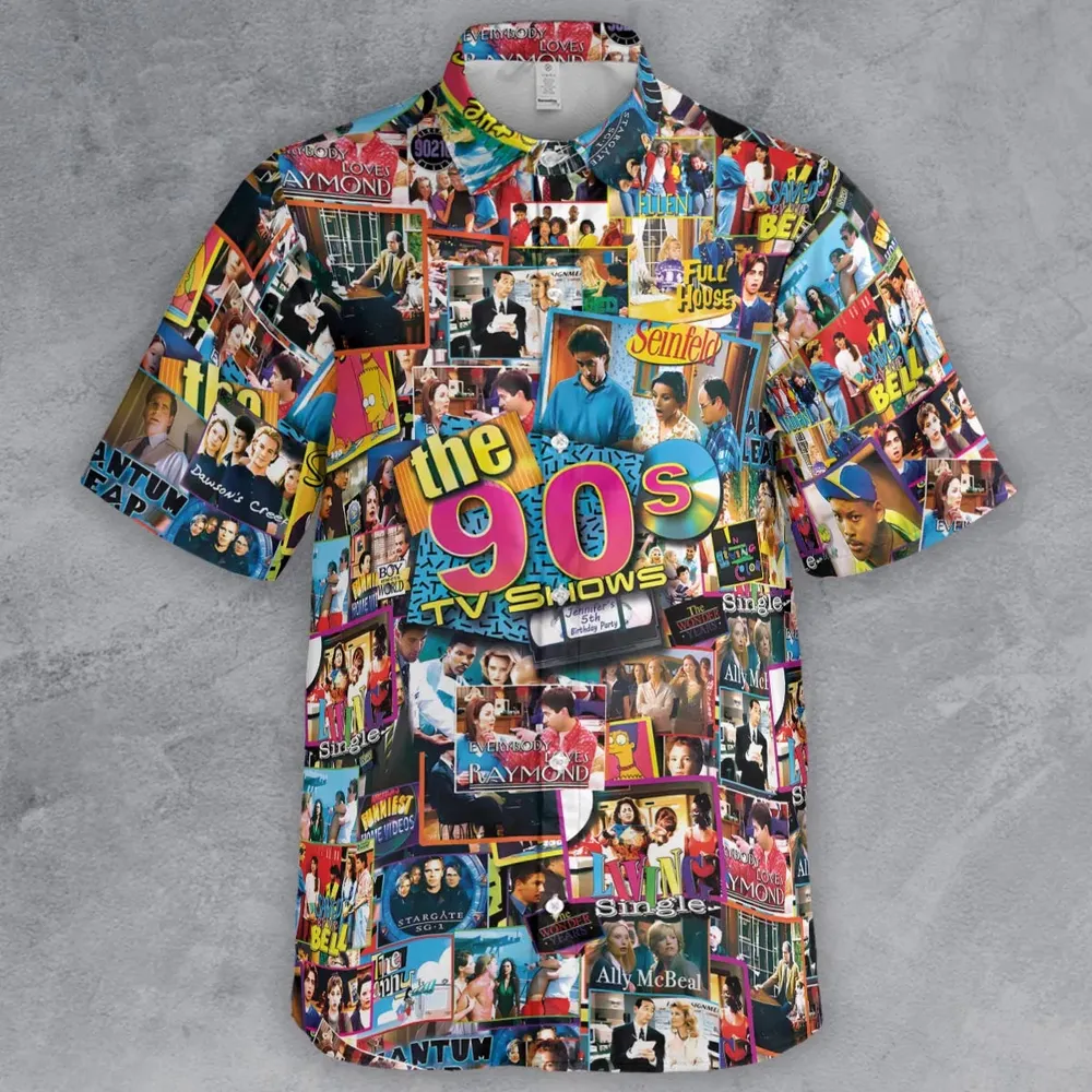 The 90s TV Shows Button Down Shirt - 2