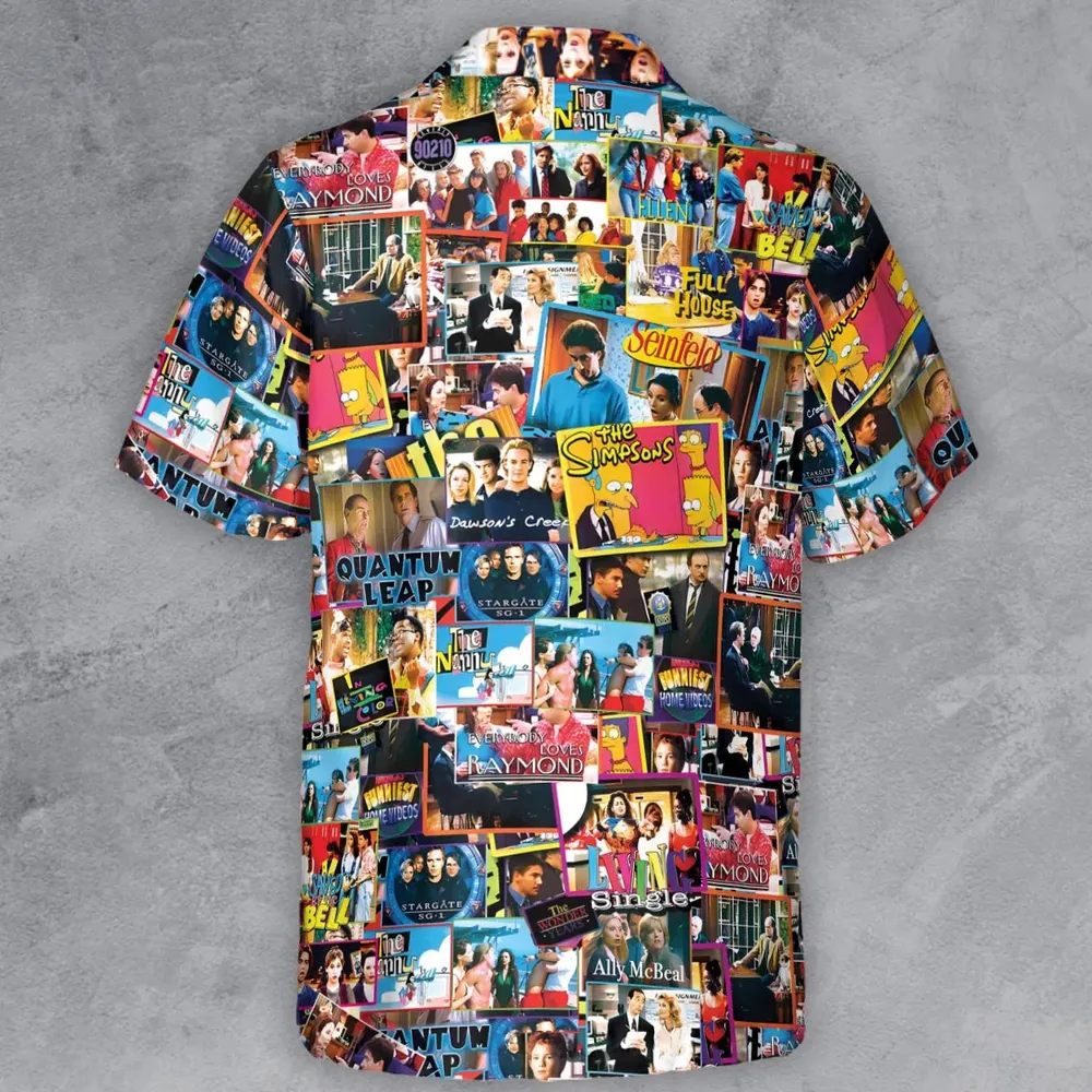 The 90s TV Shows Button Down Shirt - 3