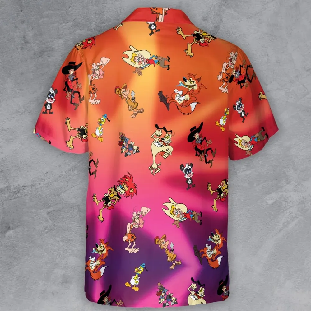 The Wacky World of Tex Avery Characters Button Down Shirt - 3