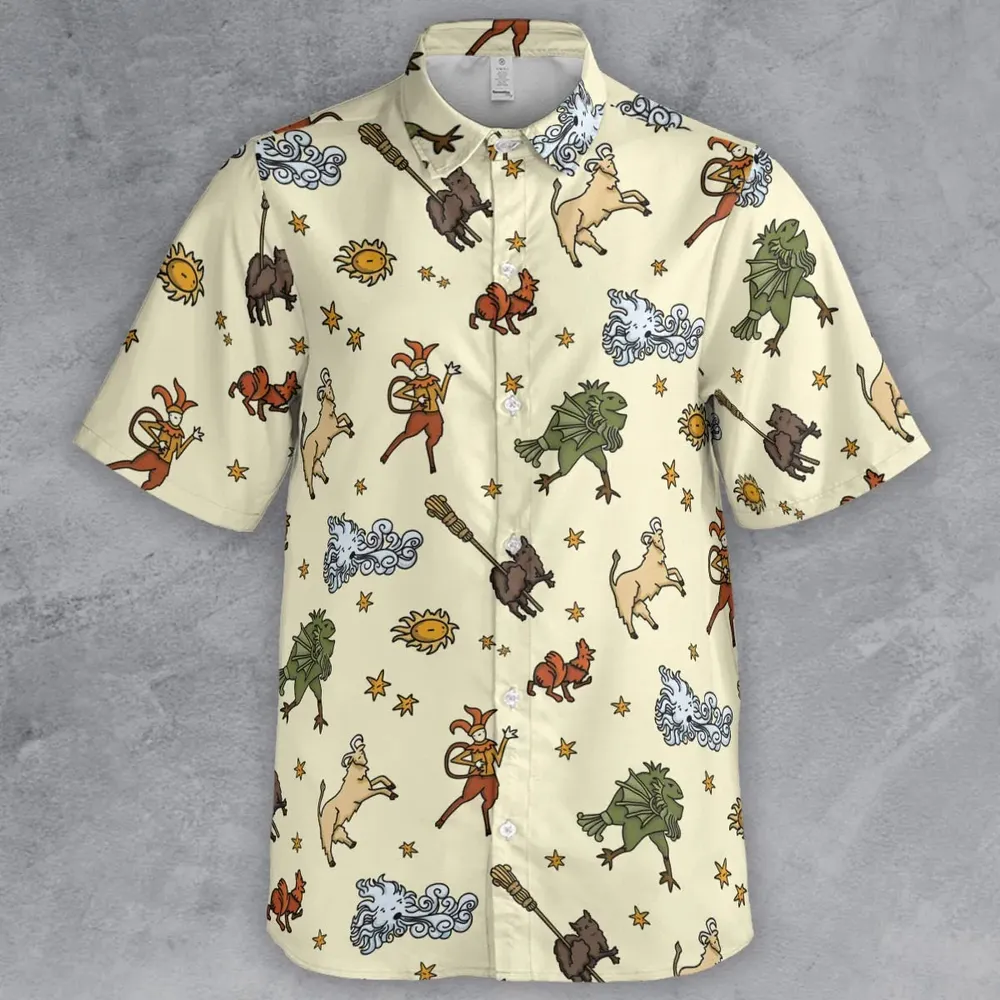 Opening Bedknobs and broomsticks Button Down Shirt - 2