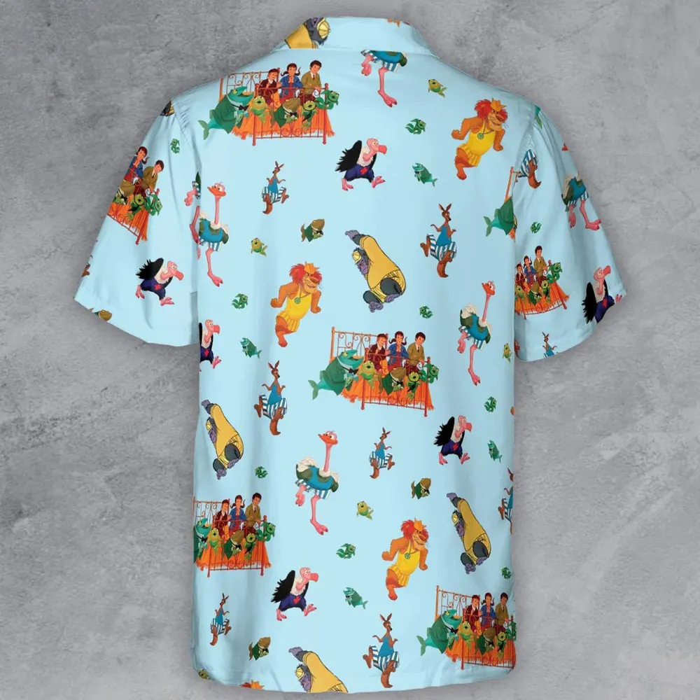 Bedknobs and broomsticks Characters Button Down Shirt - 3