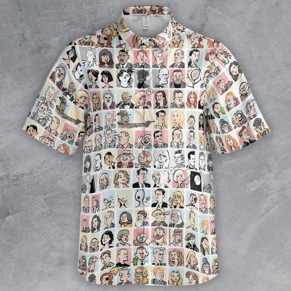 Many Faces of Twin Peaks Button Down Shirt - 2