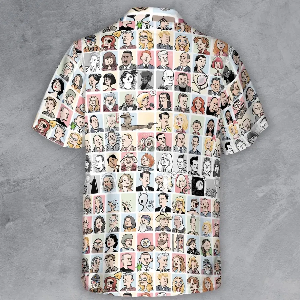 Many Faces of Twin Peaks Button Down Shirt - 3