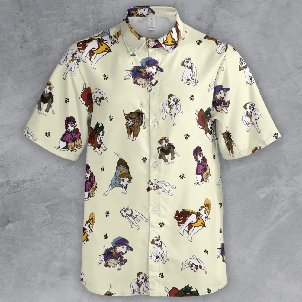 Various Wishbone Characters Button Down Shirt - 2