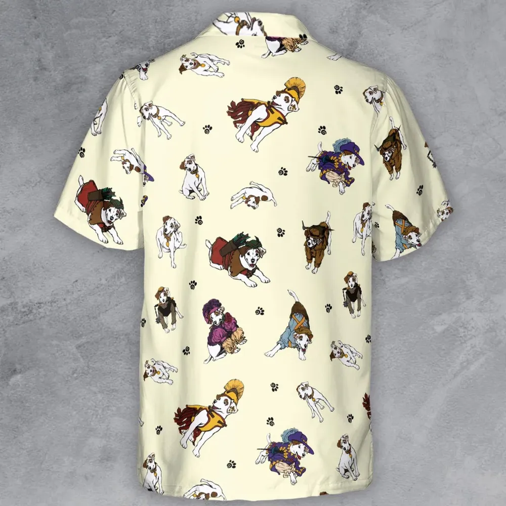 Various Wishbone Characters Button Down Shirt - 3