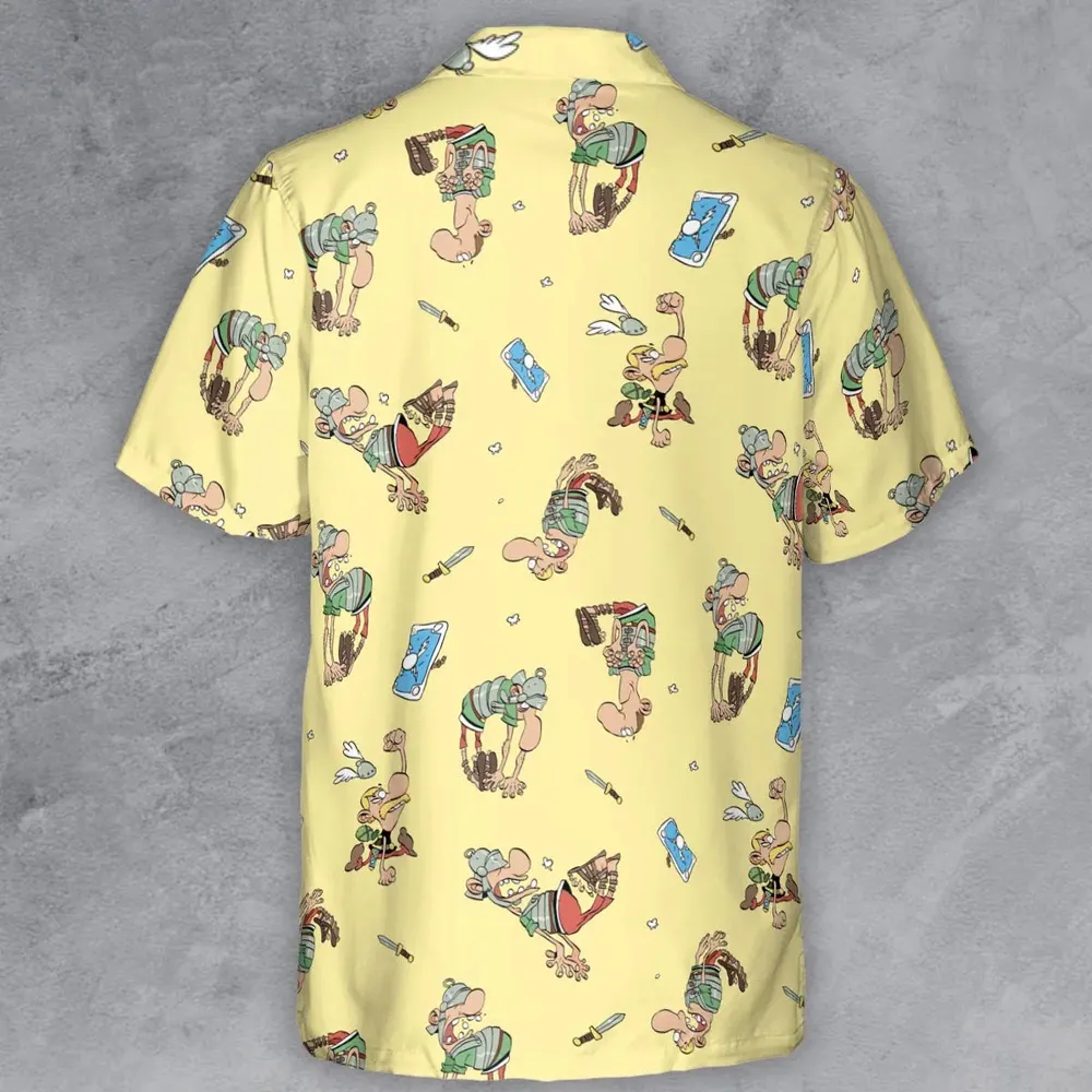 Gaulish Goodness Asterix Button Down Shirt - 3