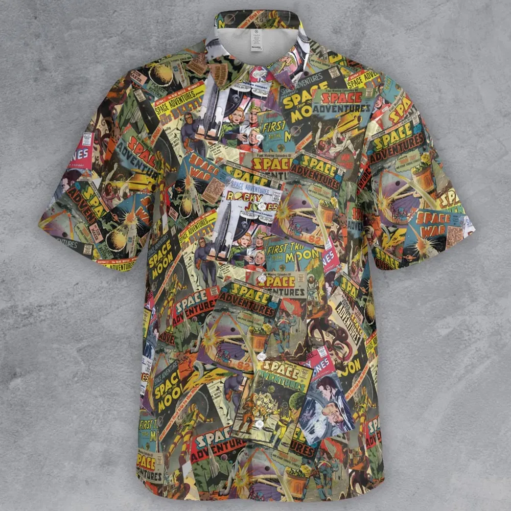 Comic-Con Cartoon Button Down Shirt - 2