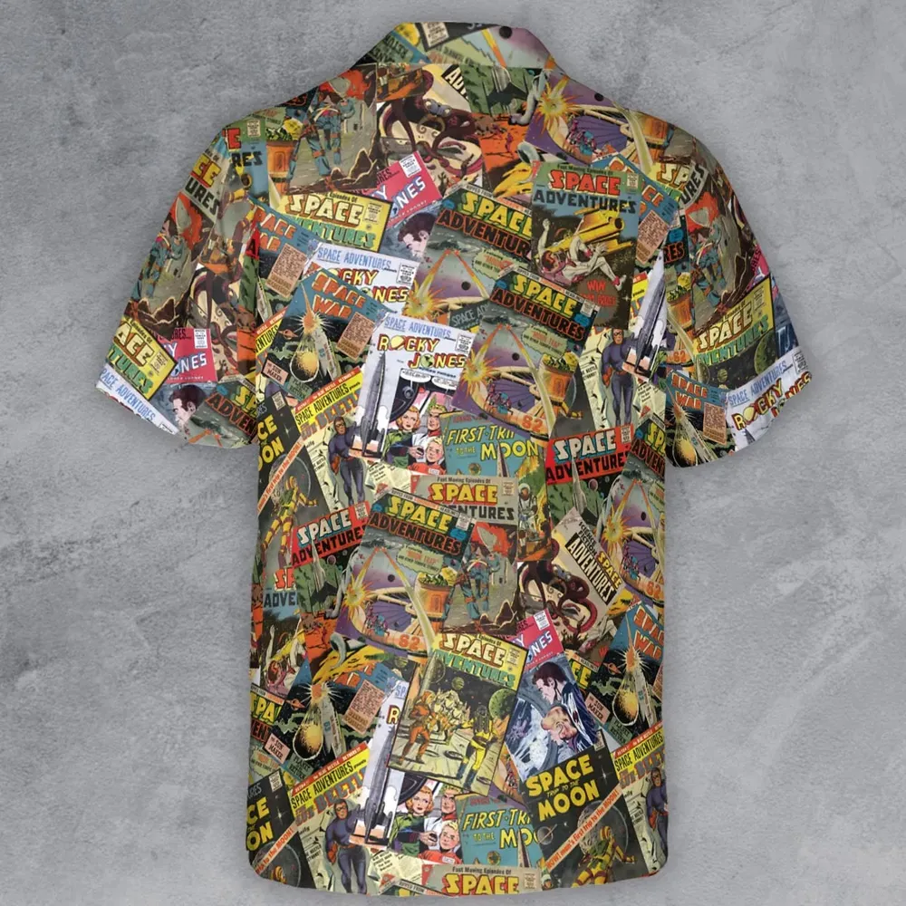 Comic-Con Cartoon Button Down Shirt - 3