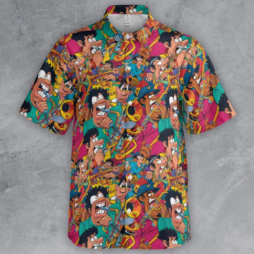 Fat Albert Animated Spin-offs Button Down Shirt - 2