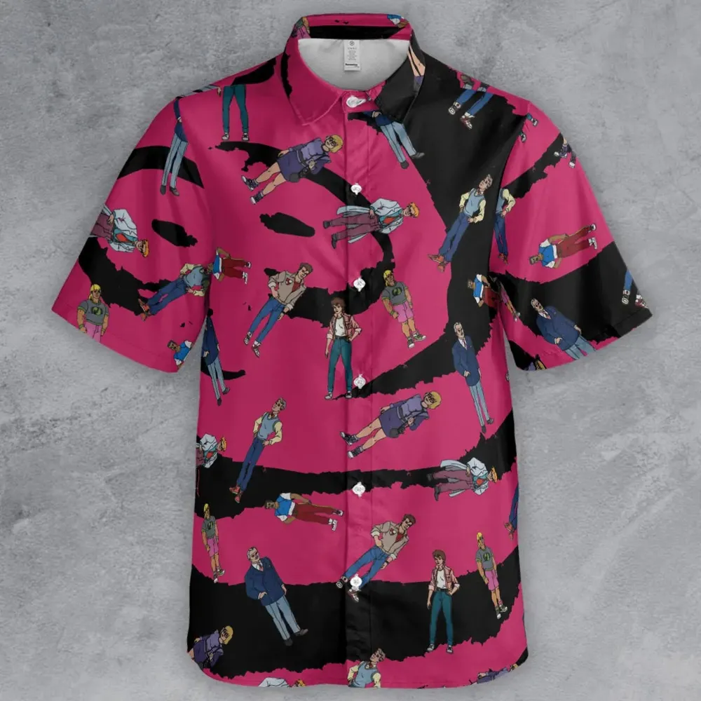 James Bond JR Cartoon characters Button Down Shirt - 2