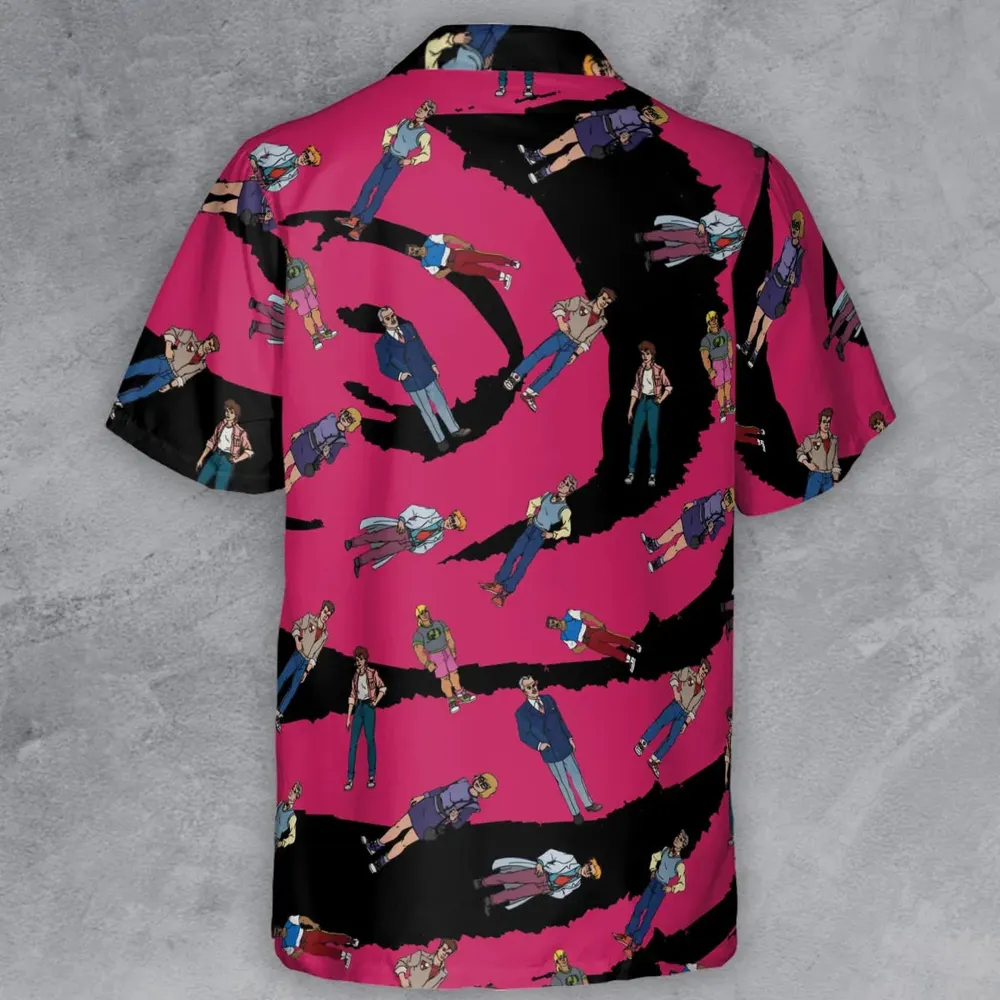 James Bond JR Cartoon characters Button Down Shirt - 3