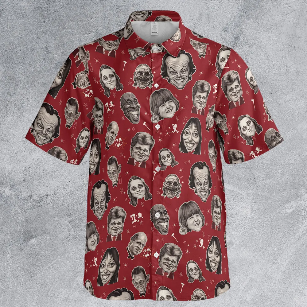 Spooky Fits The Shining Button Down Shirt - 3