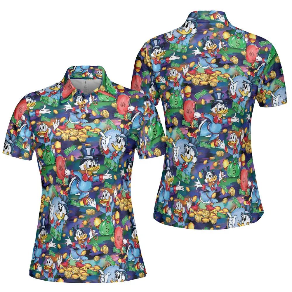 AOP Men/Women Polo Shirt - Y681G1DH -  - 5