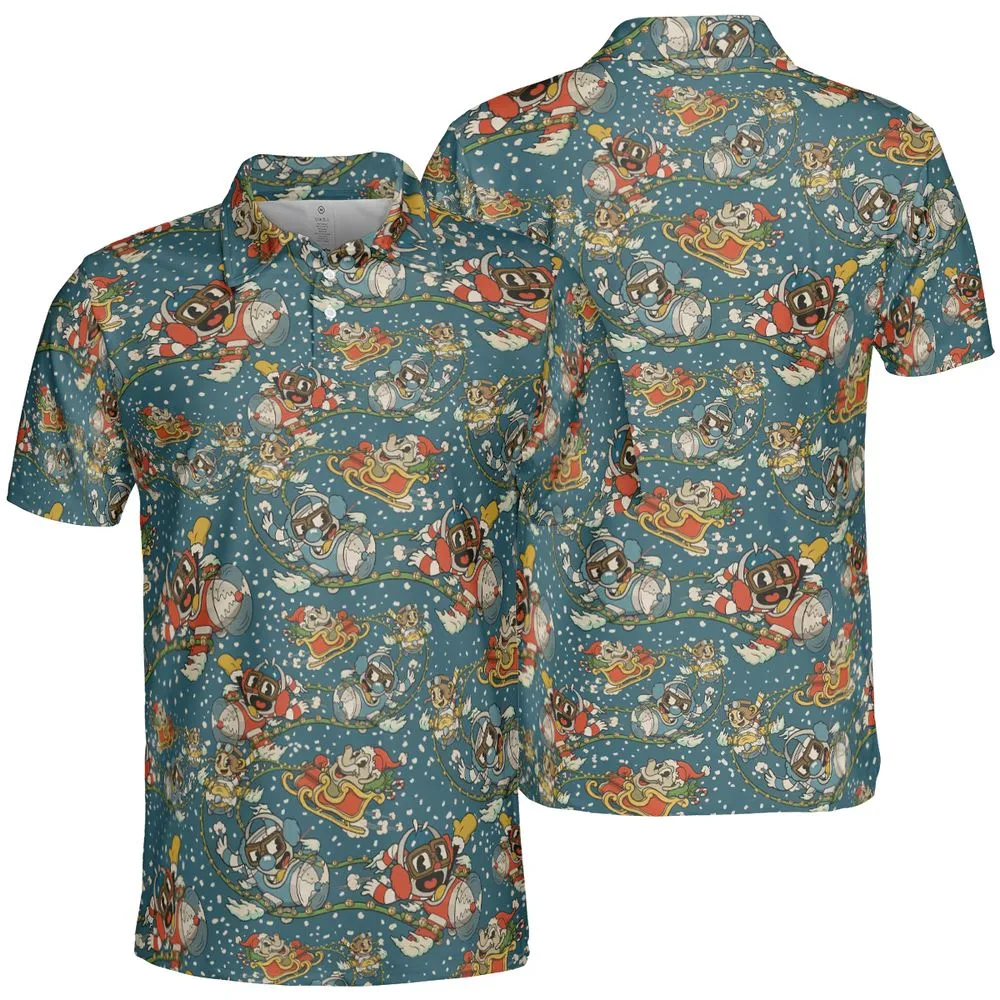AOP Men/Women Polo Shirt - 69ADKELD -  - 2