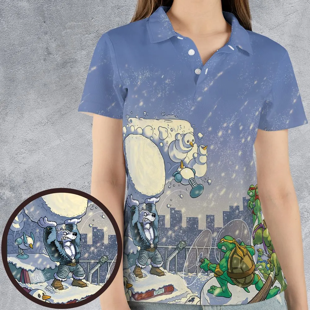 AOP Men/Women Polo Shirt - XV5MEW7D -  - 4