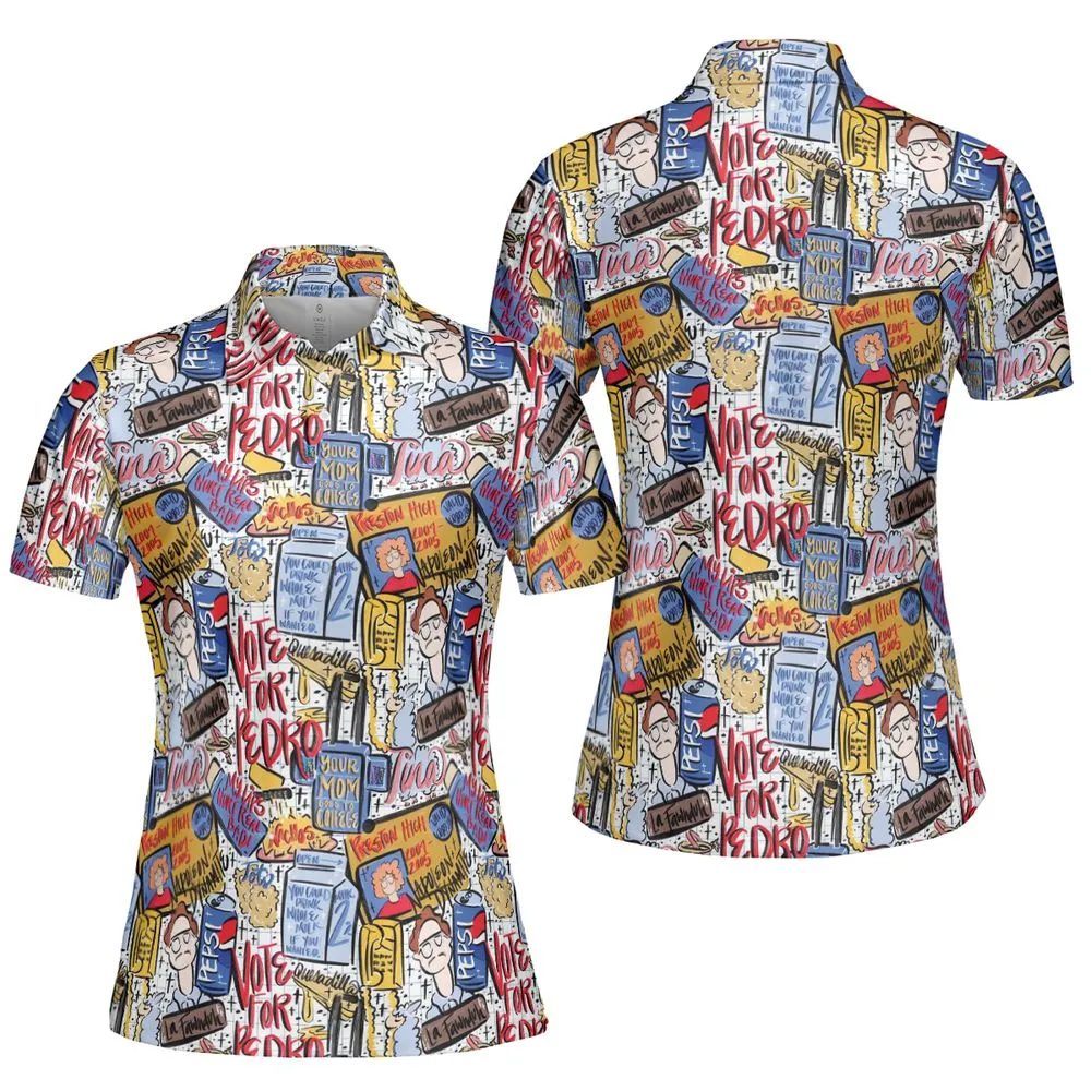 AOP Men/Women Polo Shirt - WCT78ECR -  - 5