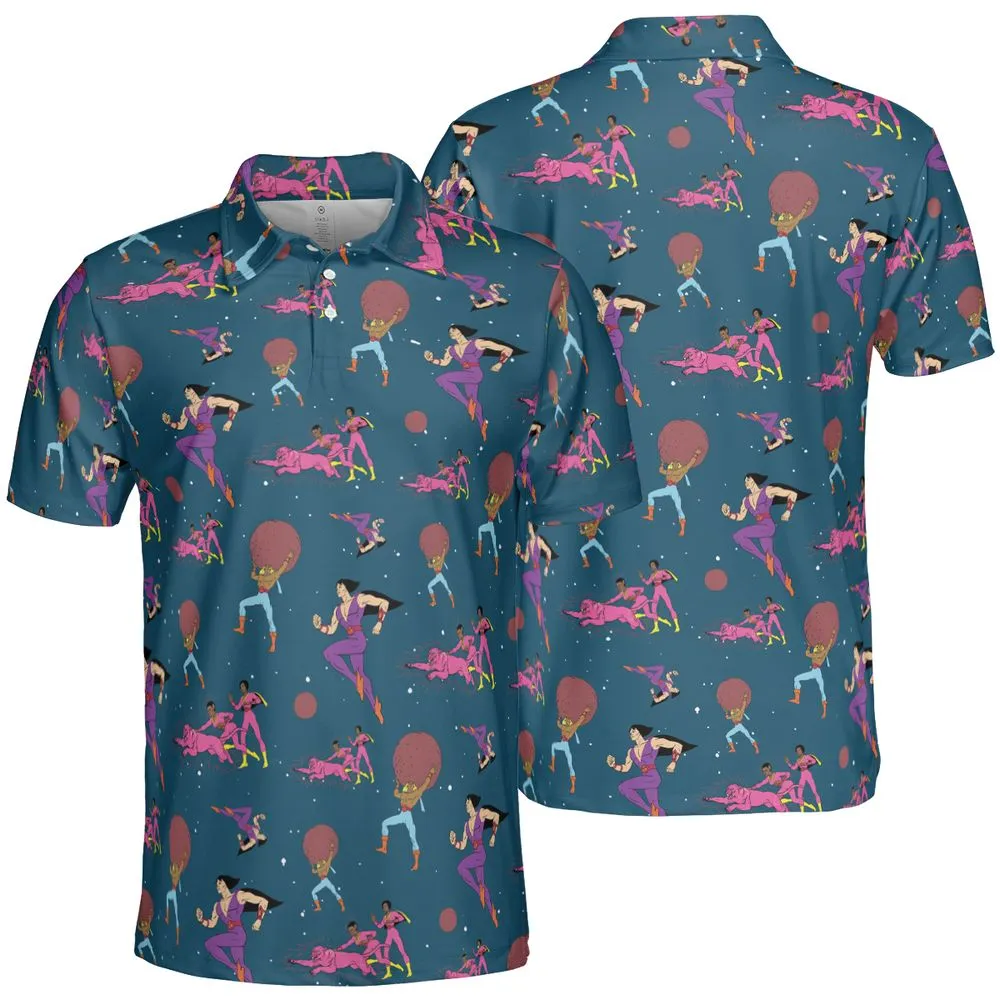 AOP Men/Women Polo Shirt - 5NBDURFS -  - 2