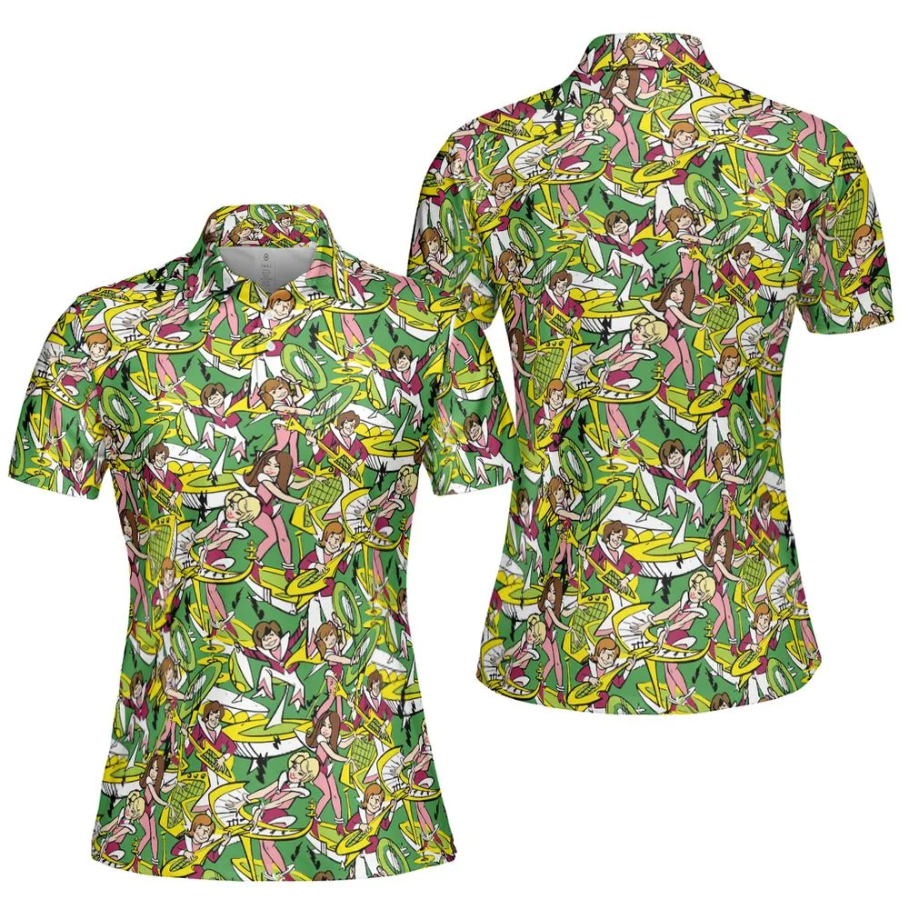 AOP Men/Women Polo Shirt - QPNUEA5R -  - 5