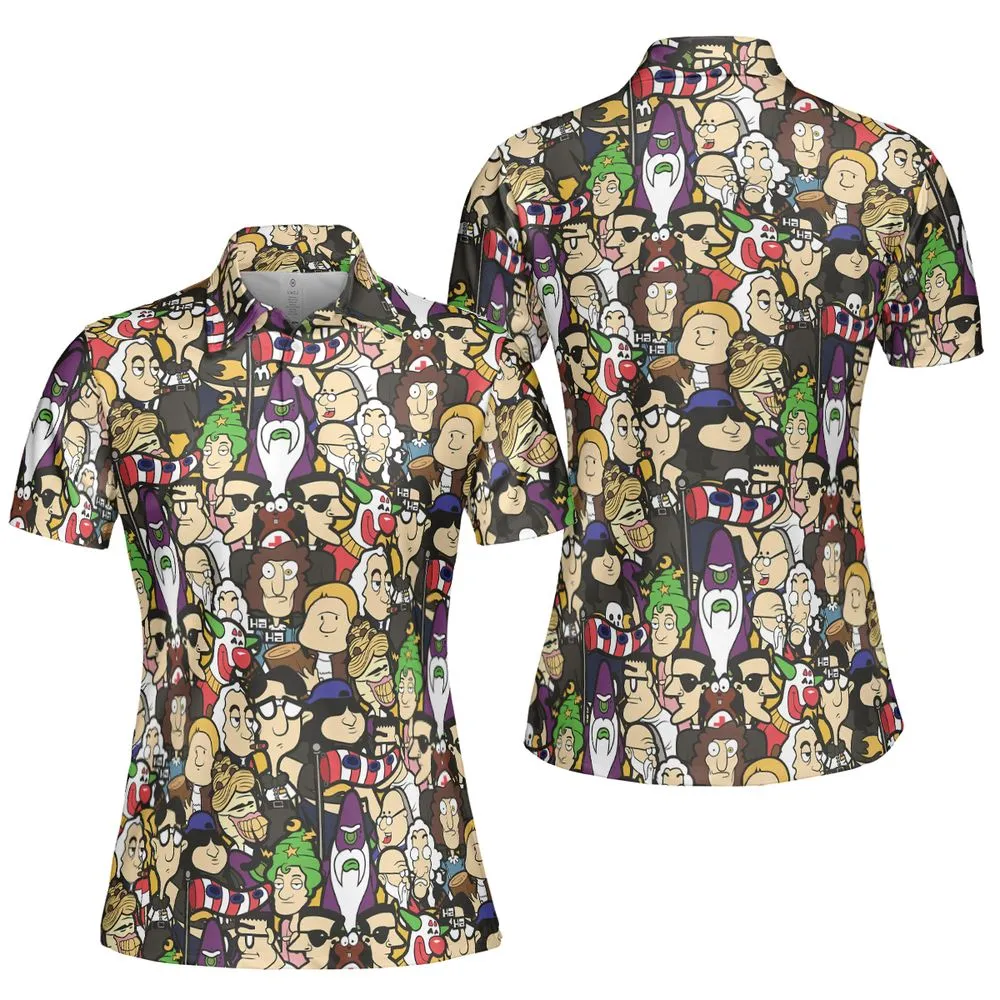 AOP Men/Women Polo Shirt - XXQM6VCR -  - 5