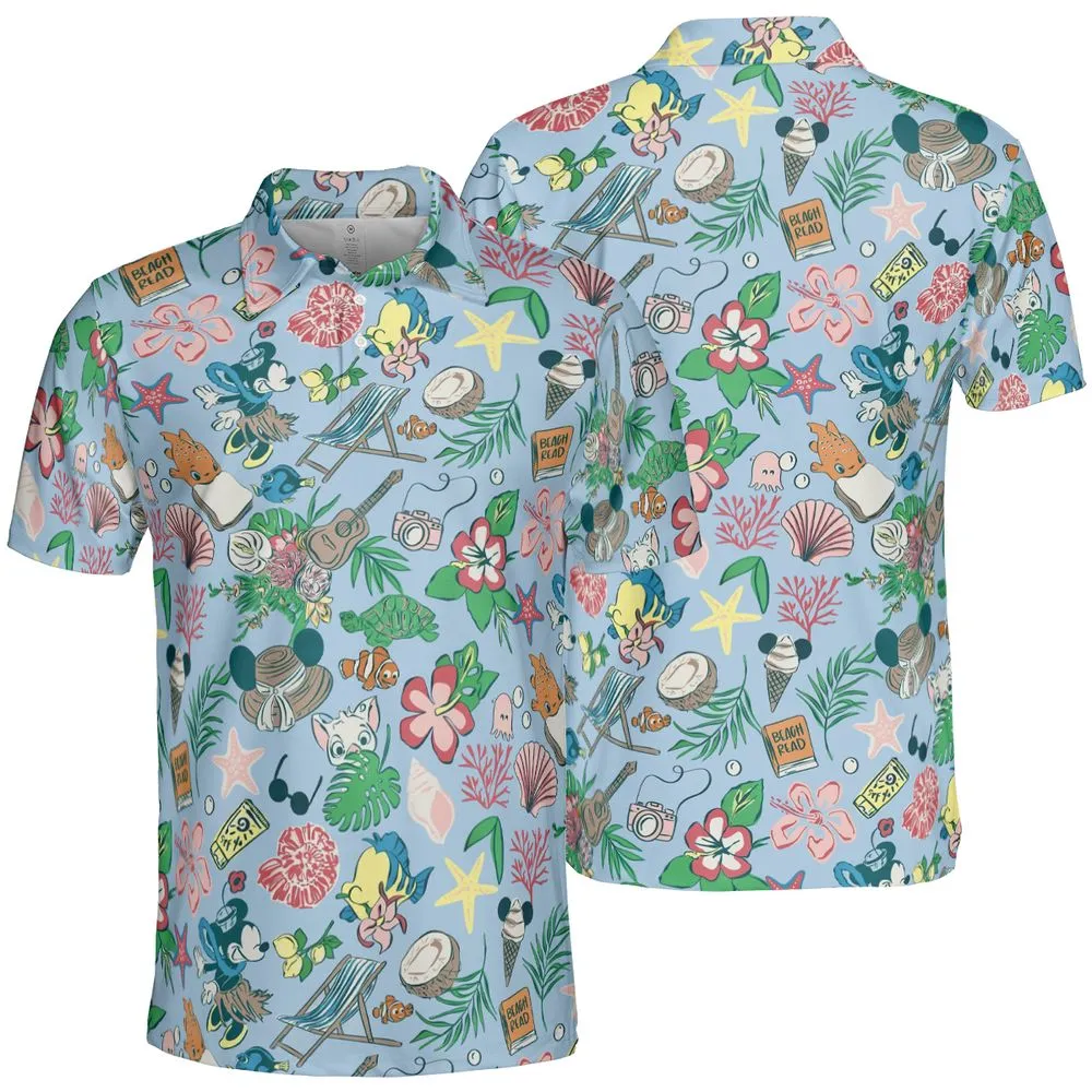 AOP Men/Women Polo Shirt - BLYVYC6P -  - 2