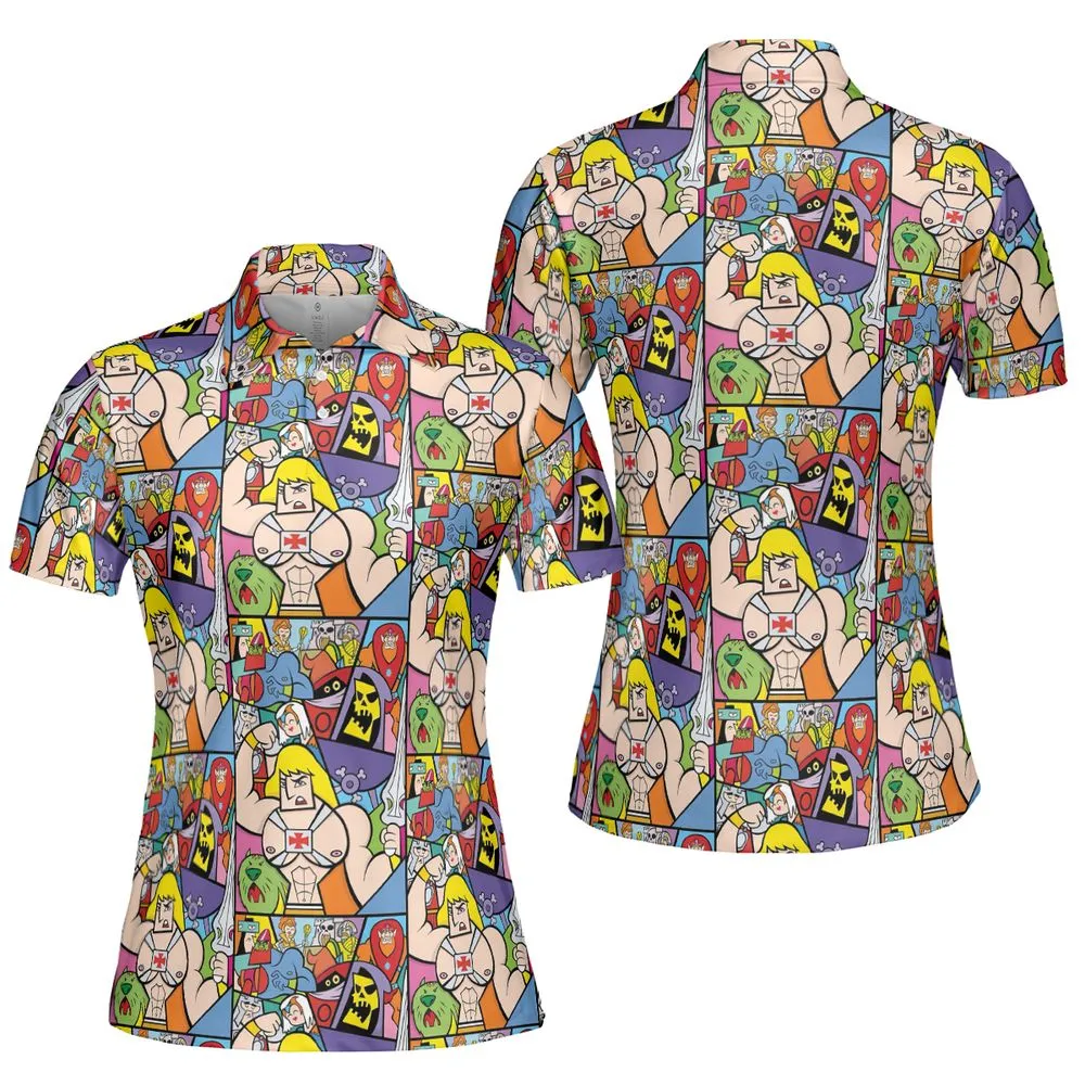 AOP Men/Women Polo Shirt - JBG3SGBE -  - 5