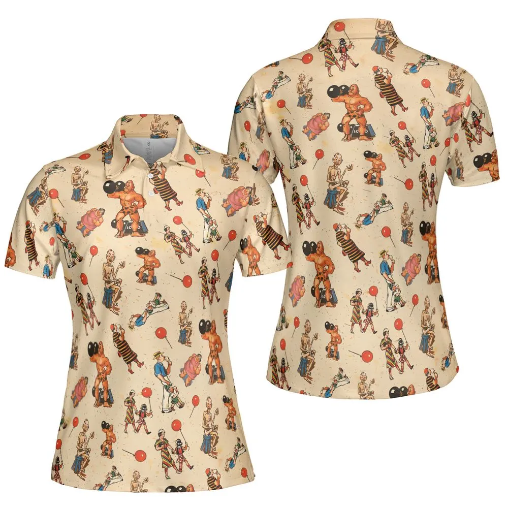 AOP Men/Women Polo Shirt - 95DBVPER -  - 5