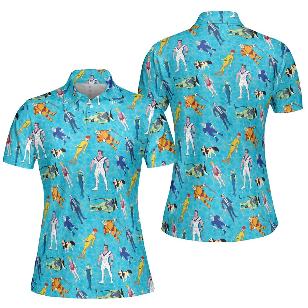 AOP Men/Women Polo Shirt - XF6M1NC3 -  - 5