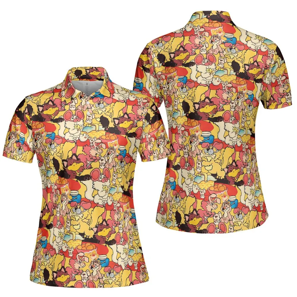 AOP Men/Women Polo Shirt - DS182WRV -  - 5