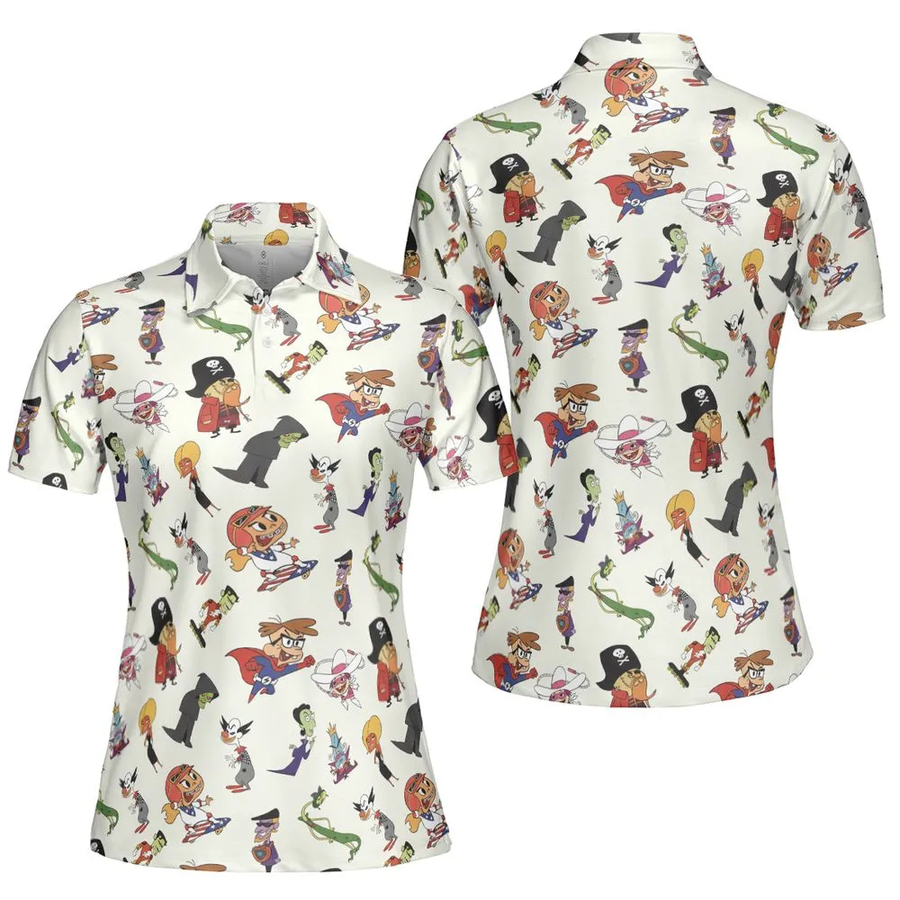 AOP Men/Women Polo Shirt - L3GNH2SR -  - 5