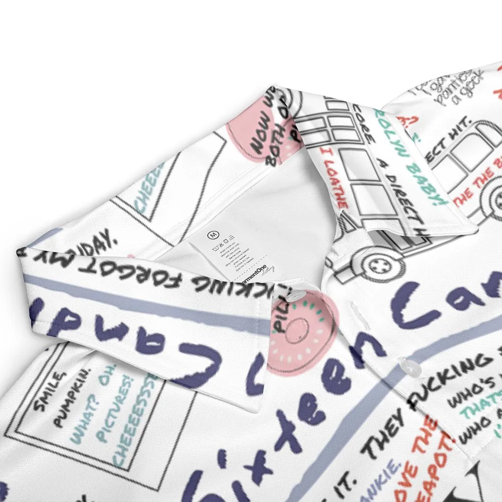 AOP Men/Women Polo Shirt - 2PWSTRZH -  - 3
