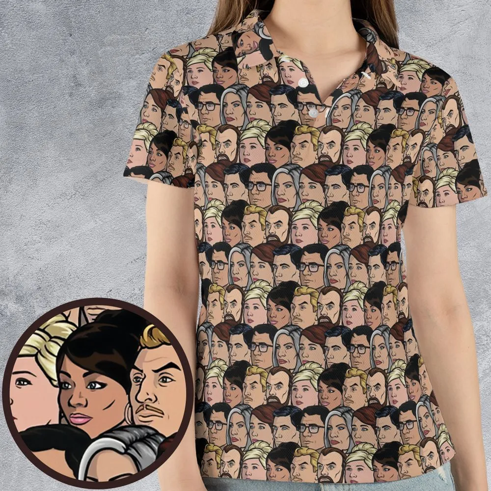 AOP Men/Women Polo Shirt - AQY98EVA -  - 4