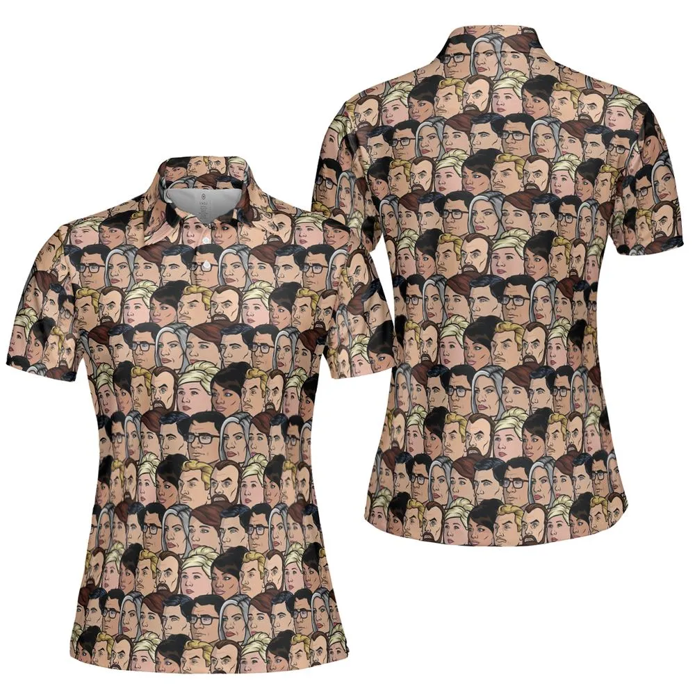 AOP Men/Women Polo Shirt - AQY98EVA -  - 5