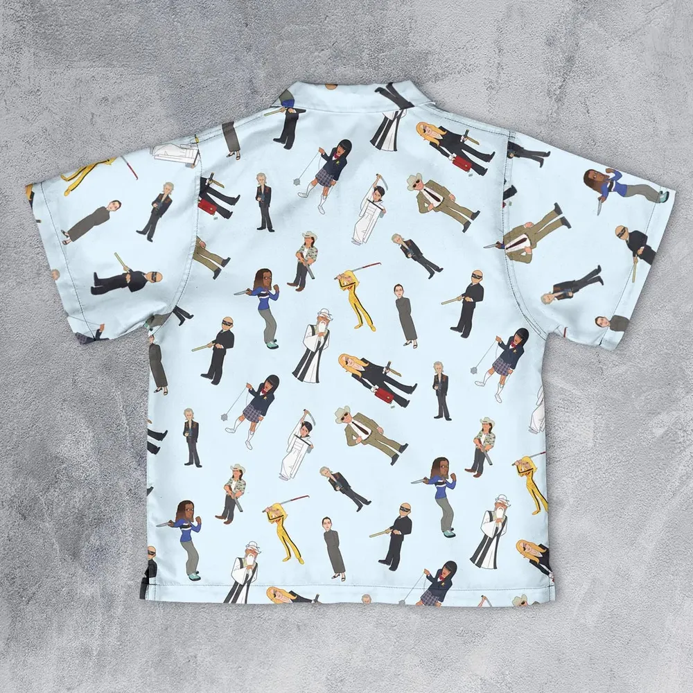 Tarantino Style Kill Bill Youth Hawaiian Shirt - 2