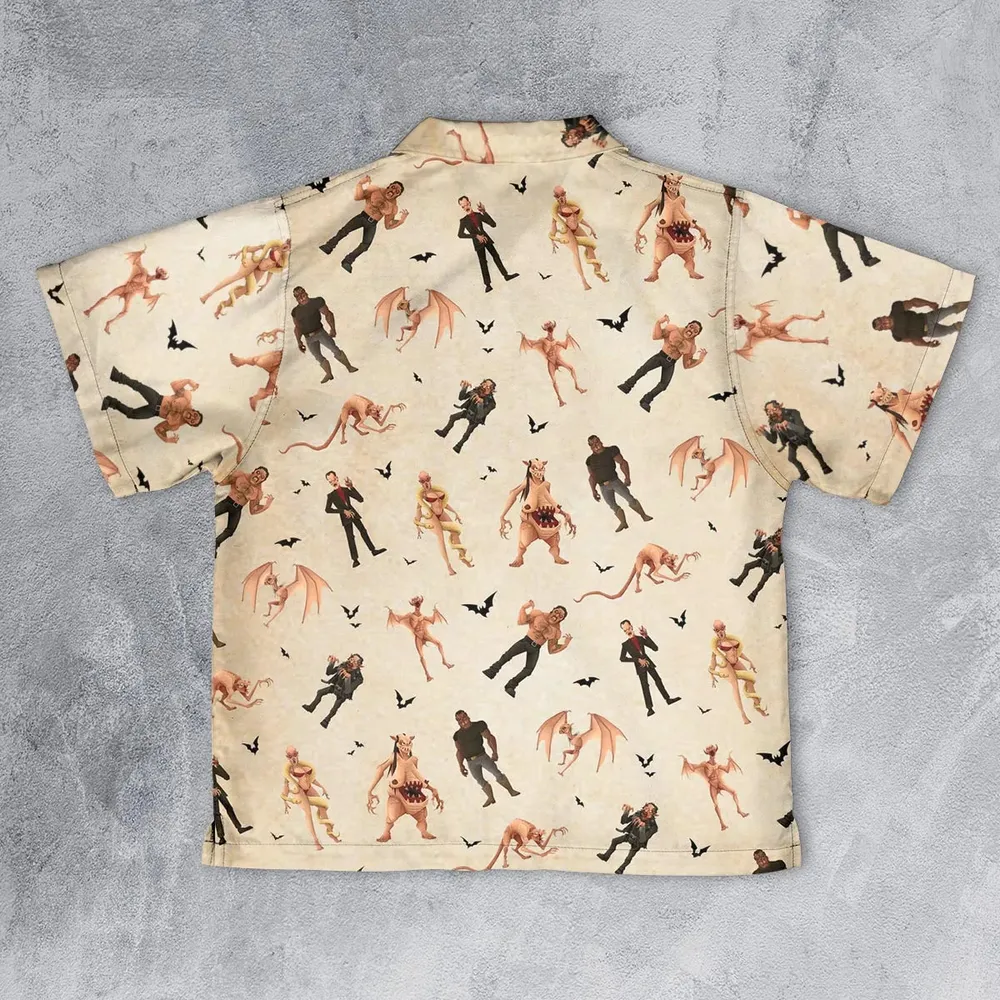 Midnight Madness From Dusk Till Dawn Youth Hawaiian Shirt - 2