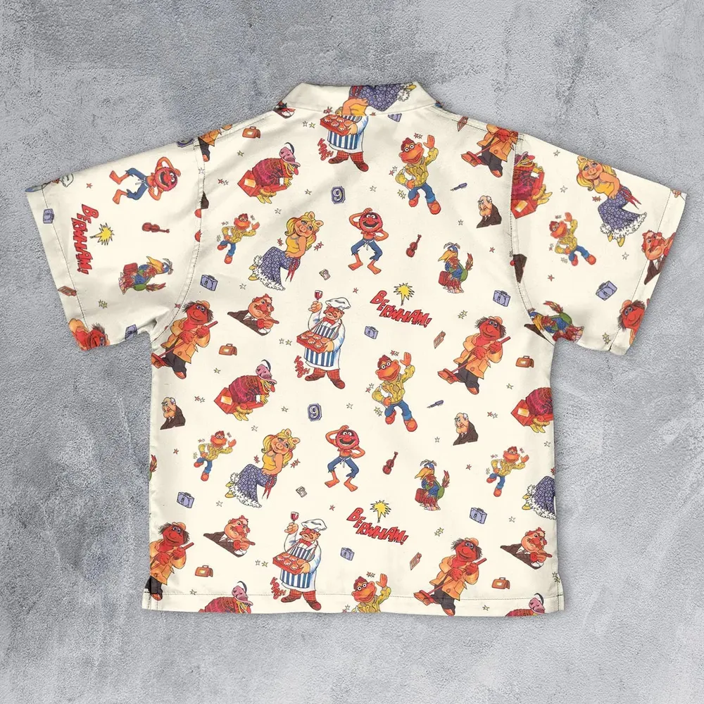 Backstage Inspired The Muppets Youth Hawaiian Shirt - 2