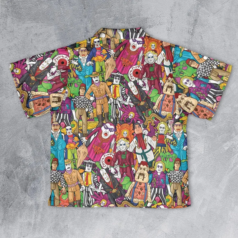 Beetlejuice Toybox Youth Hawaiian Shirt - 2