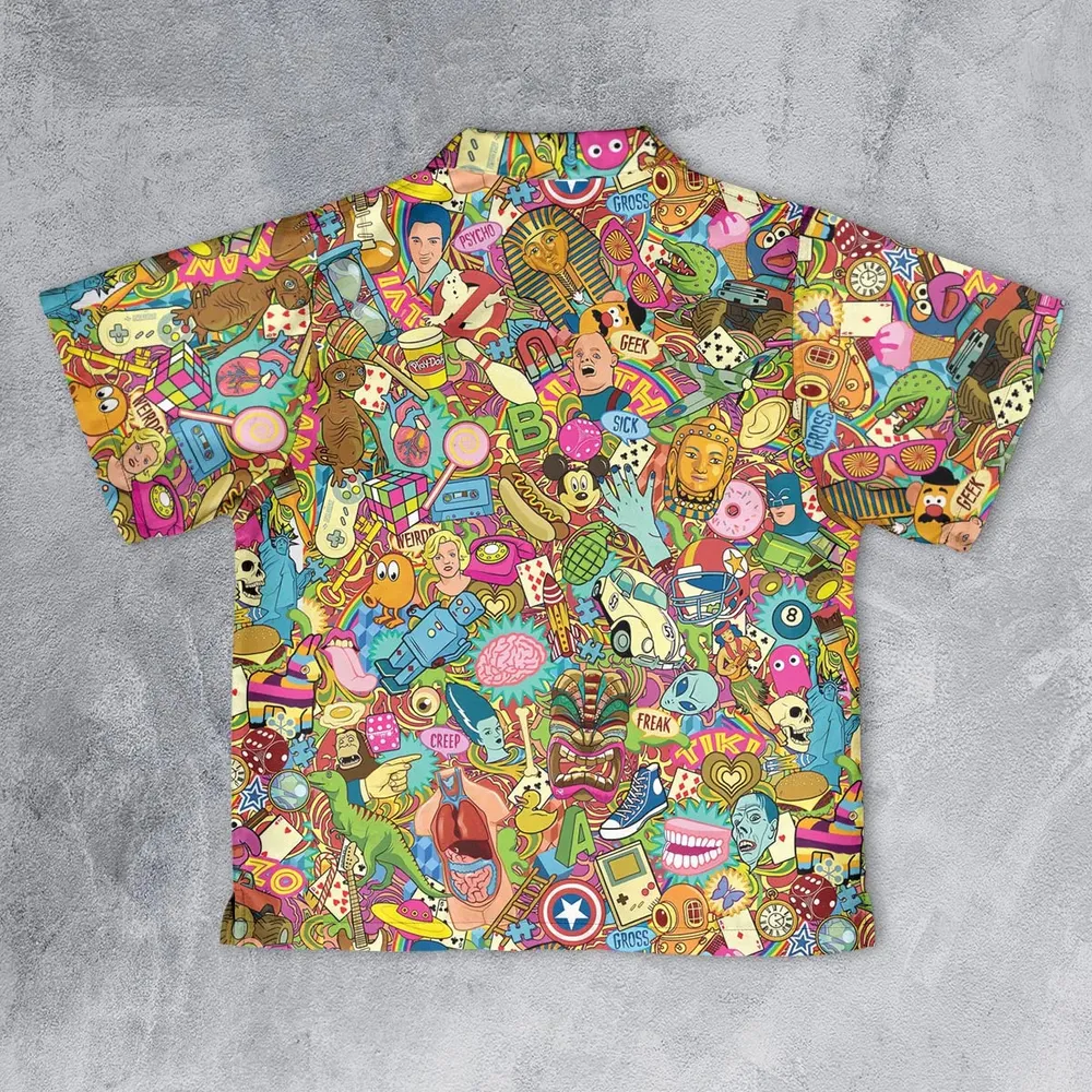 Nostalgia Toys Pop Culture Toys Youth Hawaiian Shirt - 2