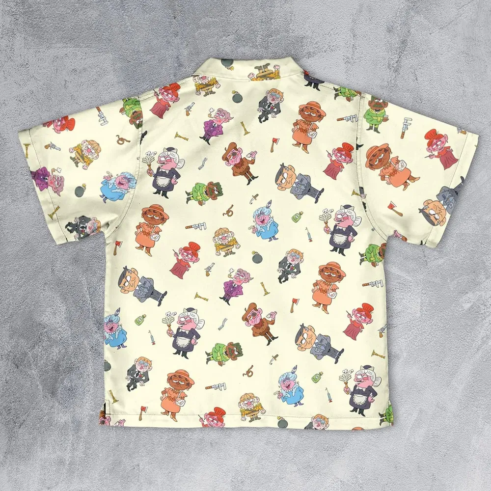 Board Game Drip Clue Youth Hawaiian Shirt - 2