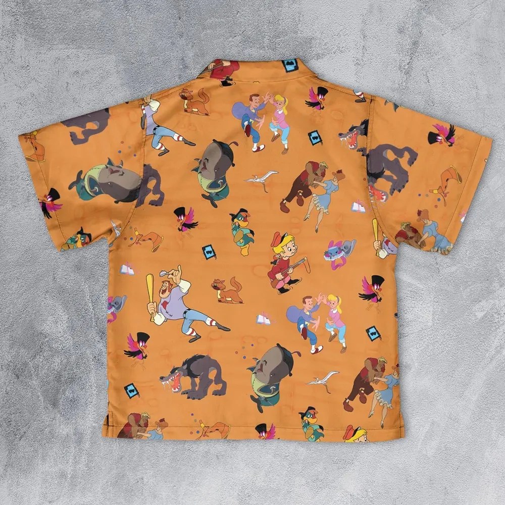 Make Mine Music Characters Youth Hawaiian Shirt - 2