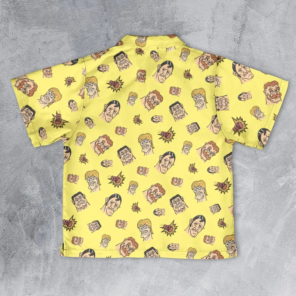Retro Ring Kings Punch-out Youth Hawaiian Shirt - 2