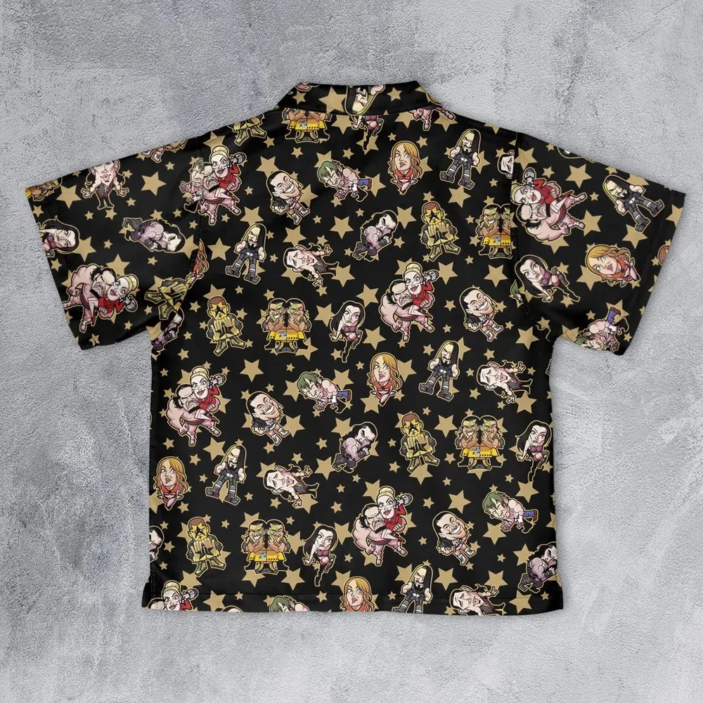 Wrestlers Mini Icons Youth Hawaiian Shirt - 2
