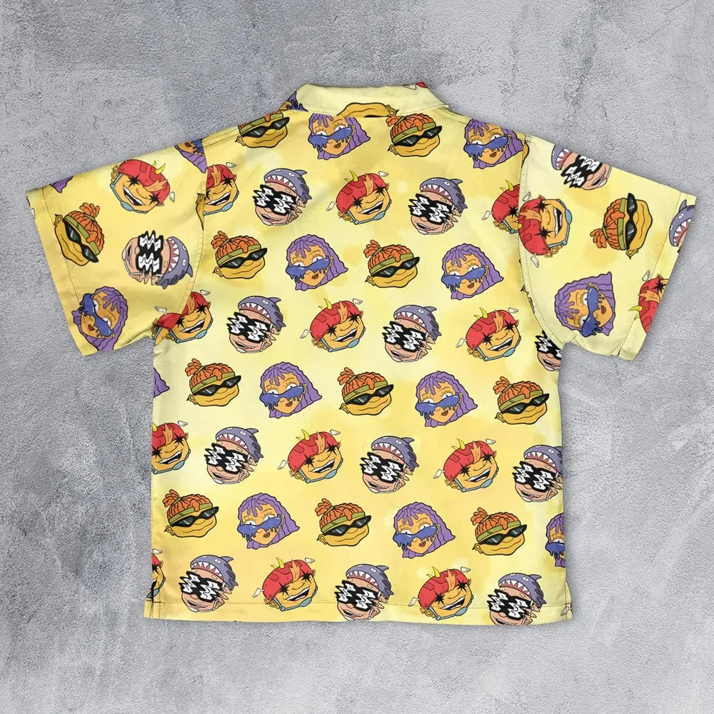 Stay Rad Rocket Power Youth Hawaiian Shirt - 2
