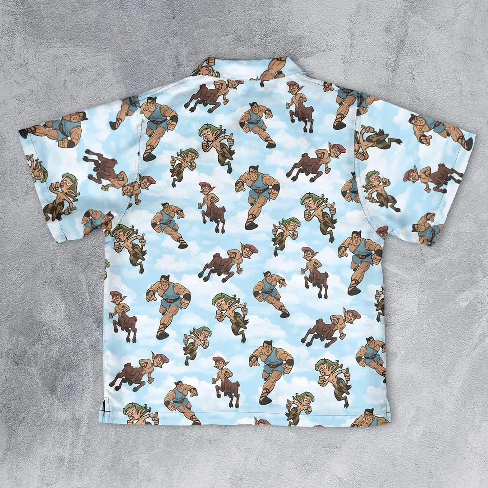 The Mighty Hercules Youth Hawaiian Shirt - 2