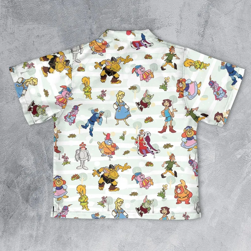 Gummi Bears Gang Youth Hawaiian Shirt - 2