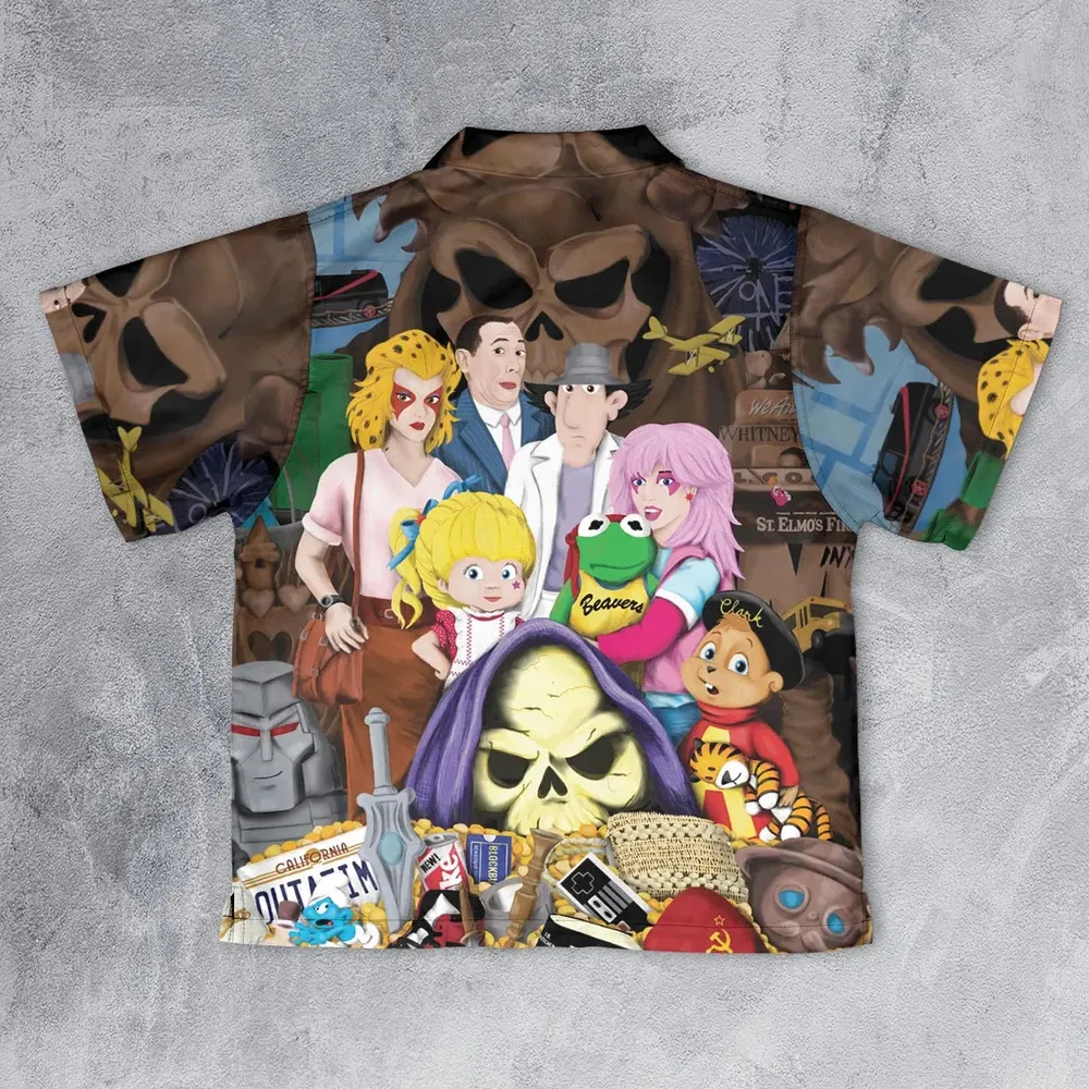 The Eighties Youth Hawaiian Shirt - 2