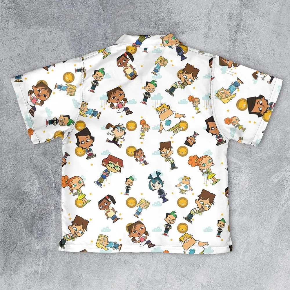 Drama Llamas Total Drama Youth Hawaiian Shirt - 2