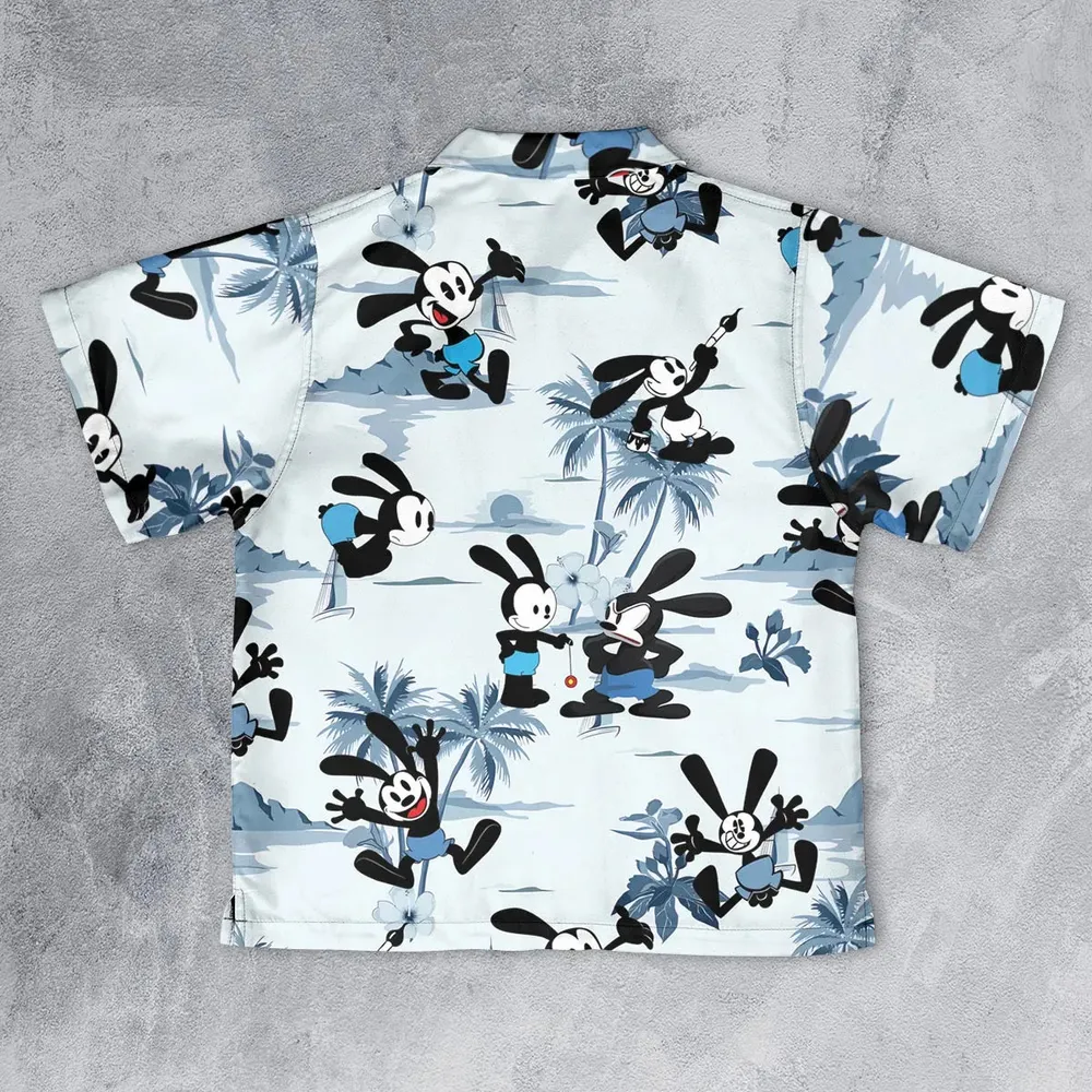 Oswald the Lucky Rabbit Youth Hawaiian Shirt - 2