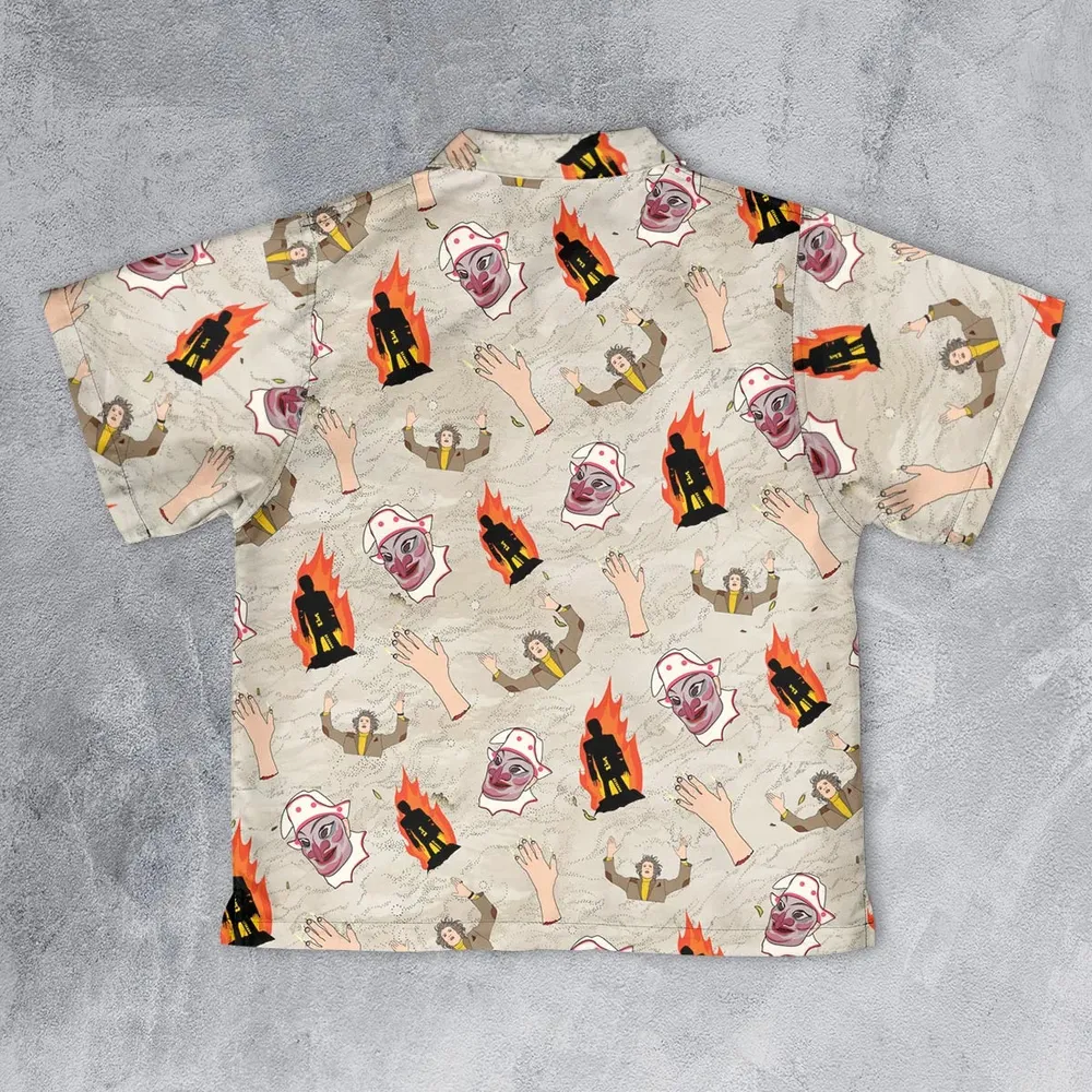 The Wicker Man Pattern Youth Hawaiian Shirt - 2